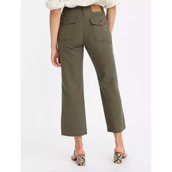 Levi's® Premium RIBCAGE UTILITY WIDE-LEG WOMEN'S PANTS - Picture 8 of 8